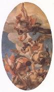 Jupiter Smiting the Vices (mk05) VERONESE (Paolo Caliari)